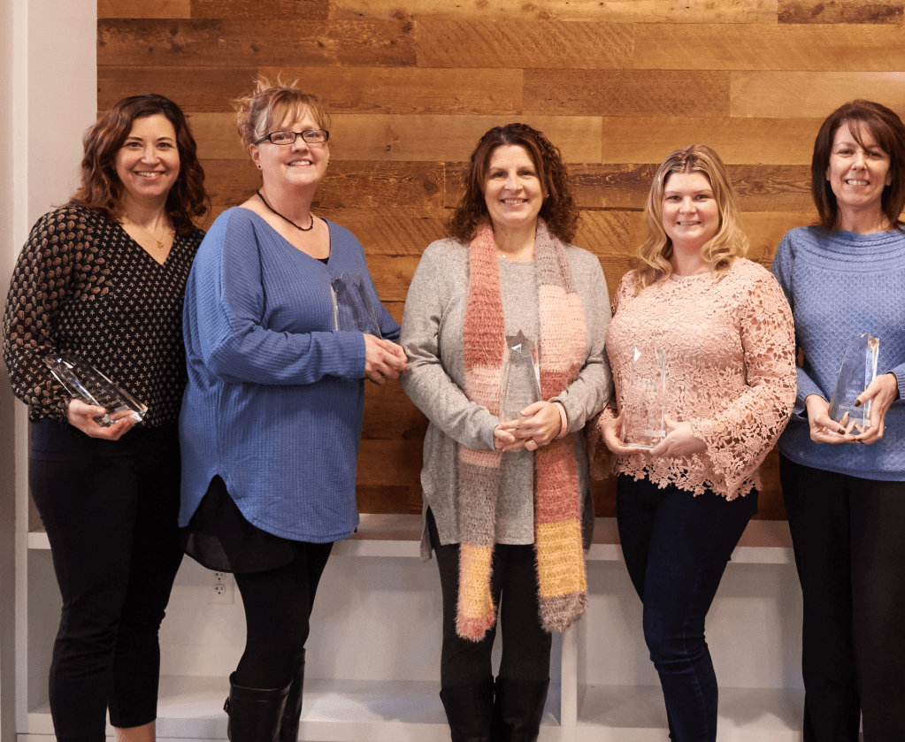 Boston Interiors Keys to our Success award recipients.